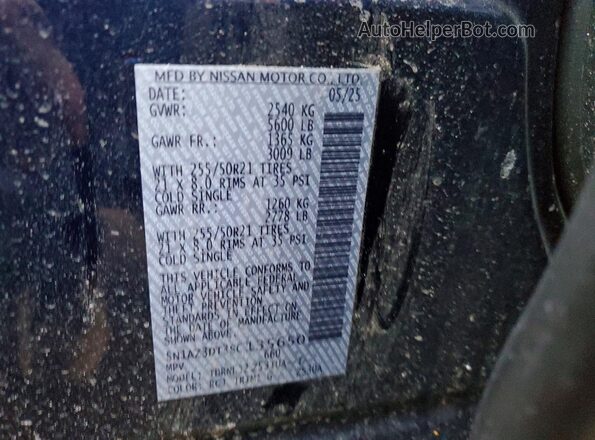 5N1AZ3DT3SC135650 2025 NISSAN MURANO Синий 