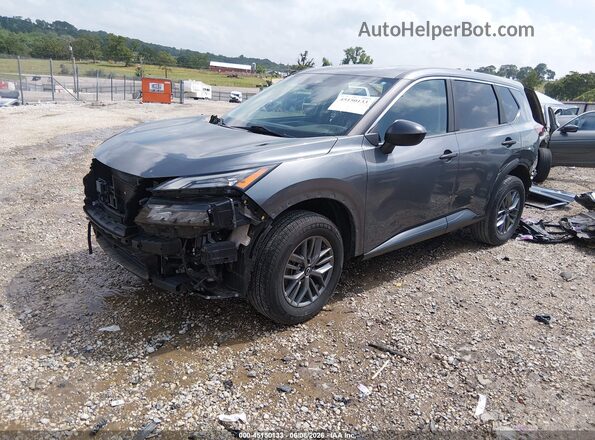 5N1BT3AA0PC790946 2023 NISSAN ROGUE Gray წინა მარცხენა ხედი სამი მეოთხედიდან