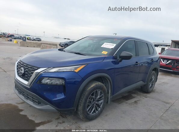 5N1BT3AA4PC834513 2023 NISSAN ROGUE Blue Front left
