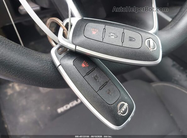 5N1BT3AA4PC834513 2023 NISSAN ROGUE Blue Dashboard view