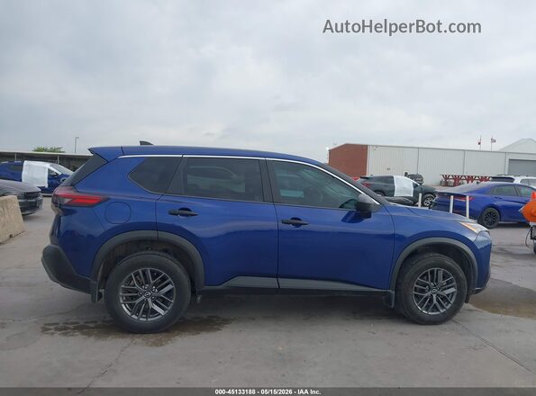 5N1BT3AA4PC834513 2023 NISSAN ROGUE Blue Rear interior view