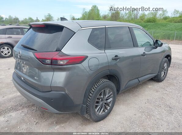 5N1BT3AB1PC783593 2023 NISSAN ROGUE Silver Trasero derecho