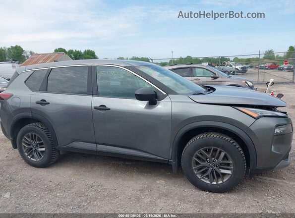 5N1BT3AB1PC783593 2023 NISSAN ROGUE Silver Vista interior trasera