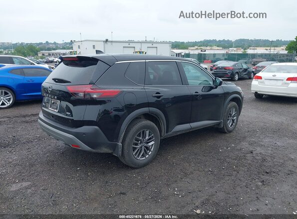5N1BT3AB2PC754331 2023 NISSAN ROGUE Черный Задняя правая четверть