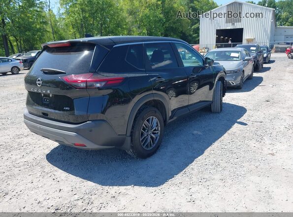 5N1BT3AB2PC781531 2023 NISSAN ROGUE Black Rear right