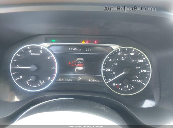 5N1BT3AB3PC795874 2023 NISSAN ROGUE White Vista de los asientos traseros