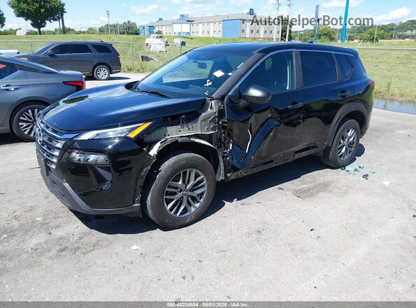 5N1BT3AB3SC795608 2025 NISSAN ROGUE Black Vista tres cuartos delantera izquierda