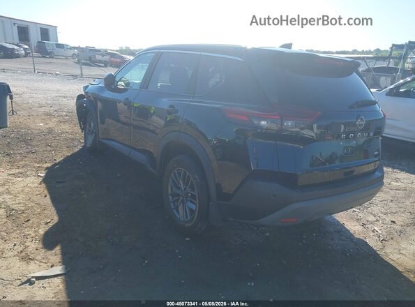 5N1BT3AB4PC686923 2023 NISSAN ROGUE Черный Задняя левая четверть