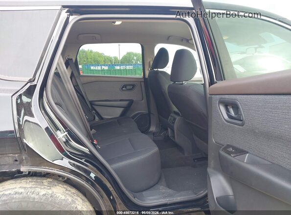 5N1BT3AB4PC751155 2023 NISSAN ROGUE Black VIN կոդի պիտակի տեսք