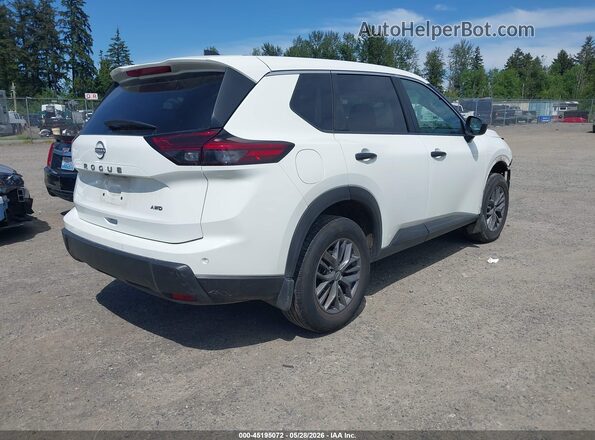 5N1BT3AB5SC867831 2025 NISSAN ROGUE White Հետևի աջ