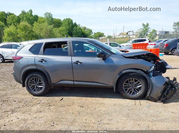 5N1BT3AB8PC806318 2023 NISSAN ROGUE Gray 360 interior view