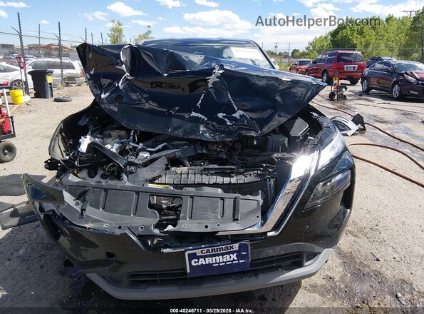 5N1BT3ABXPC748907 2023 NISSAN ROGUE Black Вид спереду