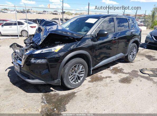 5N1BT3ABXPC748907 2023 NISSAN ROGUE Black Передня ліва чверть