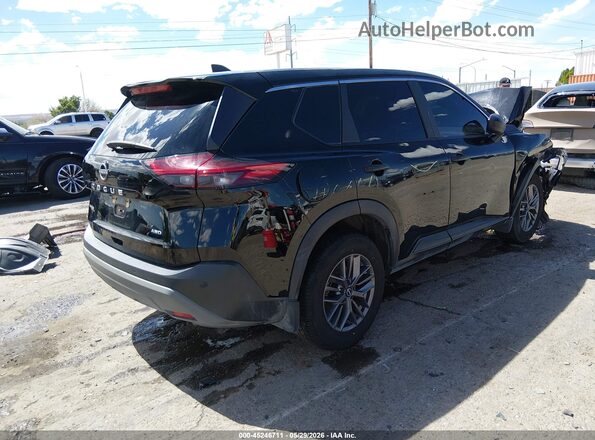 5N1BT3ABXPC748907 2023 NISSAN ROGUE Black Задня права чверть