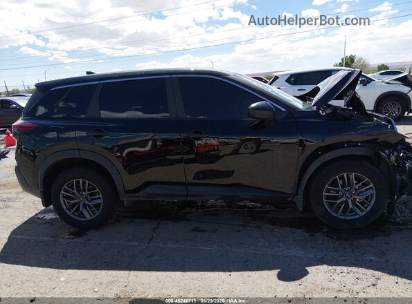 5N1BT3ABXPC748907 2023 NISSAN ROGUE Black Вид задньої частини салону