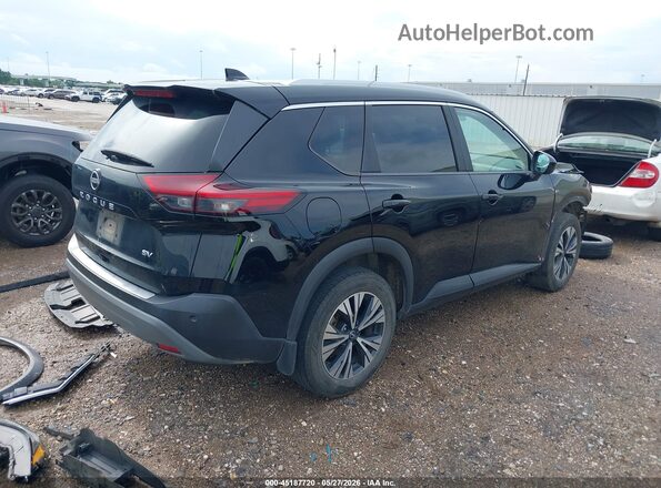 5N1BT3BA0PC787124 2023 NISSAN ROGUE Black Задня права чверть