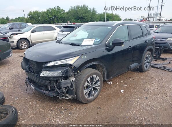 5N1BT3BA0PC787124 2023 NISSAN ROGUE Black Передня ліва чверть