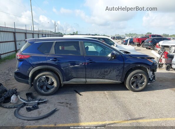 5N1BT3BA1RC716551 2024 NISSAN ROGUE Blue Панорамний вид салону 360°
