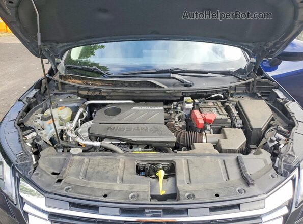 5N1BT3BA1SC798805 2025 NISSAN ROGUE Blue Вид задньої частини салону