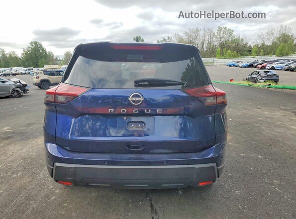 5N1BT3BA1SC798805 2025 NISSAN ROGUE Blue Вид ззаду