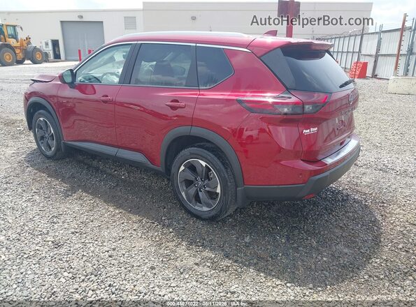 5N1BT3BA1TC714340 2026 NISSAN ROGUE Maroon Trasero izquierdo