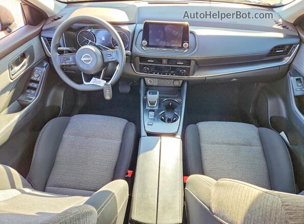 5N1BT3BA2PC822195 2023 NISSAN ROGUE Gray Առջևի վահանակի տեսք