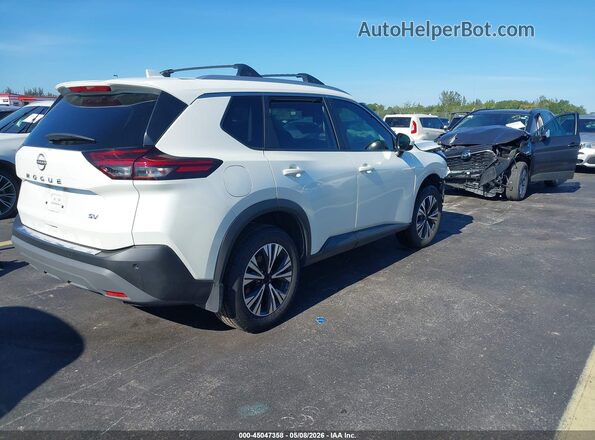 5N1BT3BA2PC894255 2023 NISSAN ROGUE White Trasero derecho