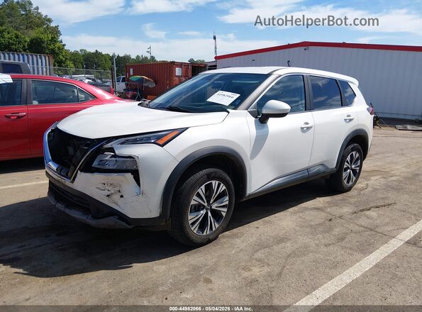 5N1BT3BA2PC927822 2023 NISSAN ROGUE White Առջևի ձախ երեք քառորդ տեսարան