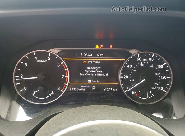 5N1BT3BA2RC761644 2024 NISSAN ROGUE White Vista del cuadro de instrumentos