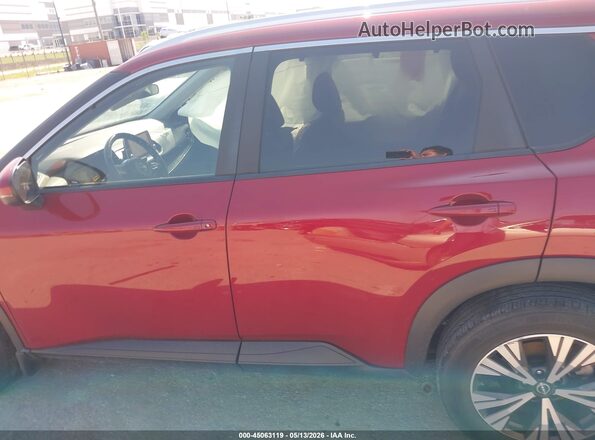 5N1BT3BA3PC678849 2023 NISSAN ROGUE Red უკანა სალონის ხედი
