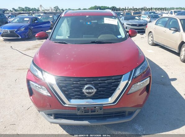 5N1BT3BA3PC678849 2023 NISSAN ROGUE Red წინა პანელის ხედი