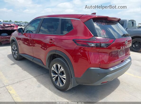 5N1BT3BA3PC918577 2023 NISSAN ROGUE Red Rear left