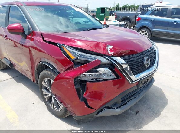 5N1BT3BA3PC918577 2023 NISSAN ROGUE Red Front view