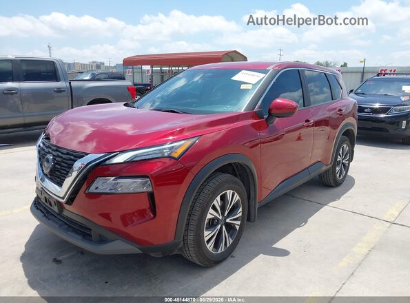 5N1BT3BA3PC918577 2023 NISSAN ROGUE Red Front left