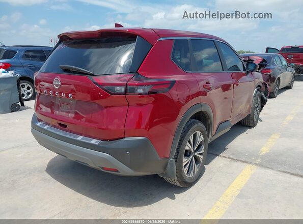 5N1BT3BA3PC918577 2023 NISSAN ROGUE Red Rear right