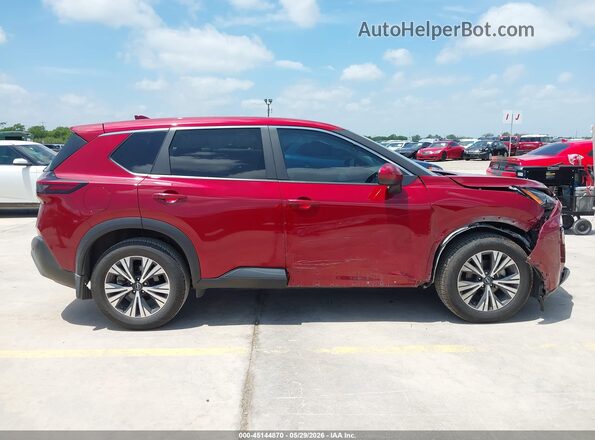 5N1BT3BA3PC918577 2023 NISSAN ROGUE Red 360 interior view