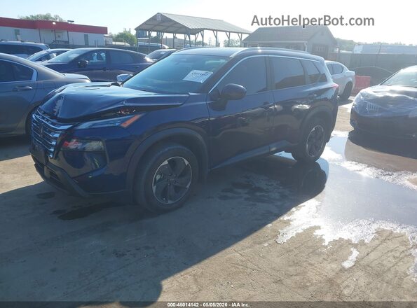 5N1BT3BA3RC733593 2024 NISSAN ROGUE Blue Передня ліва чверть
