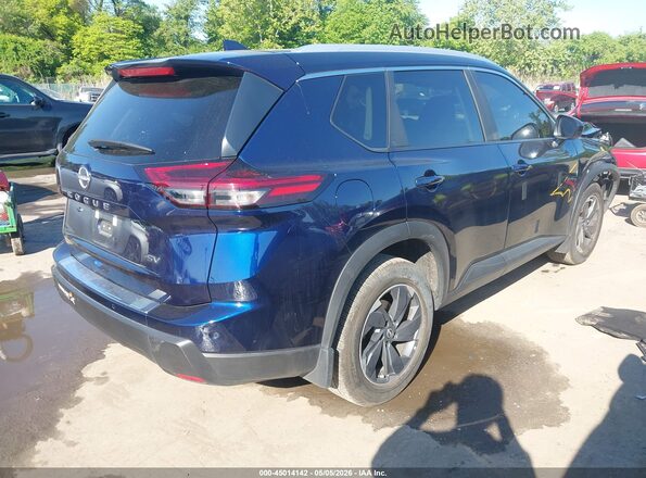5N1BT3BA3RC733593 2024 NISSAN ROGUE Blue Задня права чверть
