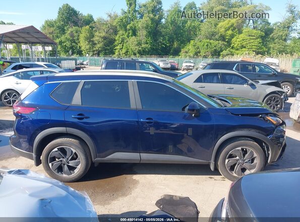 5N1BT3BA3RC733593 2024 NISSAN ROGUE Blue Вид задньої частини салону
