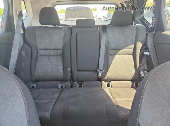 5N1BT3BA3SC811053 2025 NISSAN ROGUE Blue Rear seats view