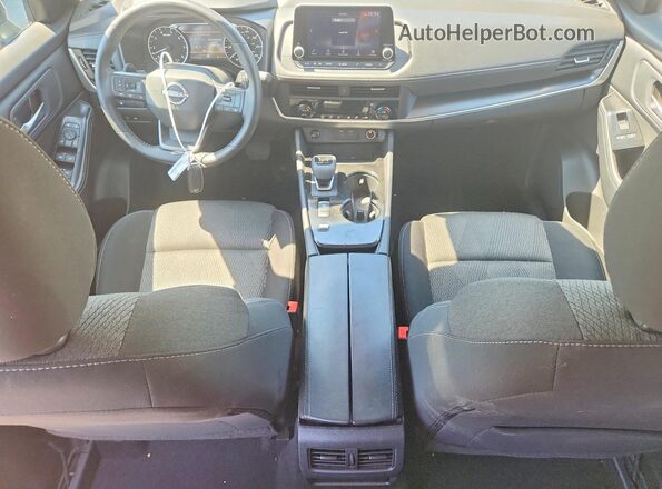 5N1BT3BA3SC811053 2025 NISSAN ROGUE Blue Dashboard view