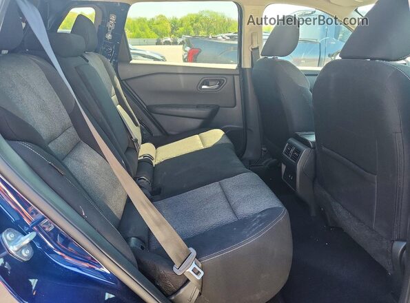 5N1BT3BA3SC811053 2025 NISSAN ROGUE Blue Rear interior view