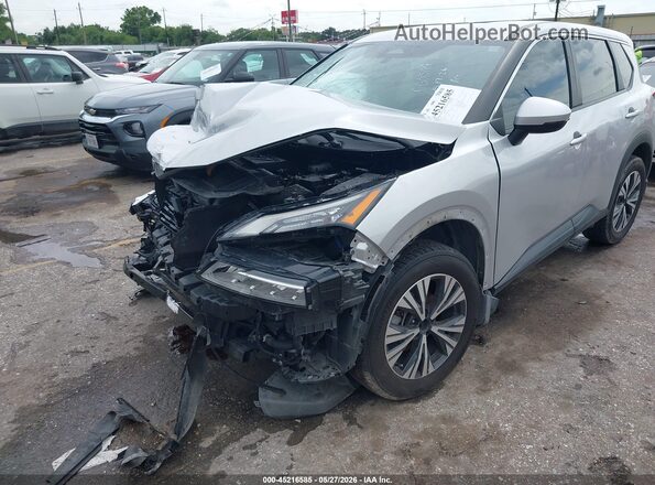 5N1BT3BA4NC674483 2022 NISSAN ROGUE Gray Widok z przodu