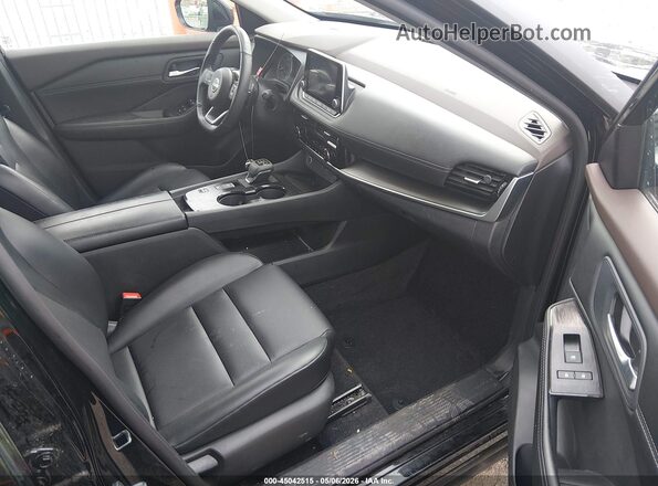 5N1BT3BA4PC735964 2023 NISSAN ROGUE Black Front interior view