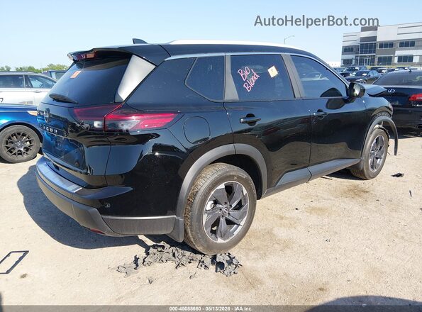 5N1BT3BA4SC855014 2025 NISSAN ROGUE Black უკანა მარჯვენა