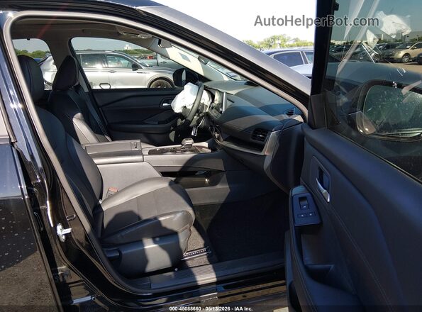 5N1BT3BA4SC855014 2025 NISSAN ROGUE Black წინა სალონის ხედი