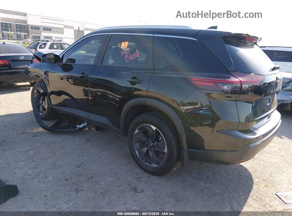 5N1BT3BA4SC855014 2025 NISSAN ROGUE Black უკანა მარცხენა