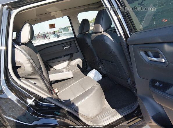 5N1BT3BA4SC855014 2025 NISSAN ROGUE Black VIN კოდის სტიკერის ხედი