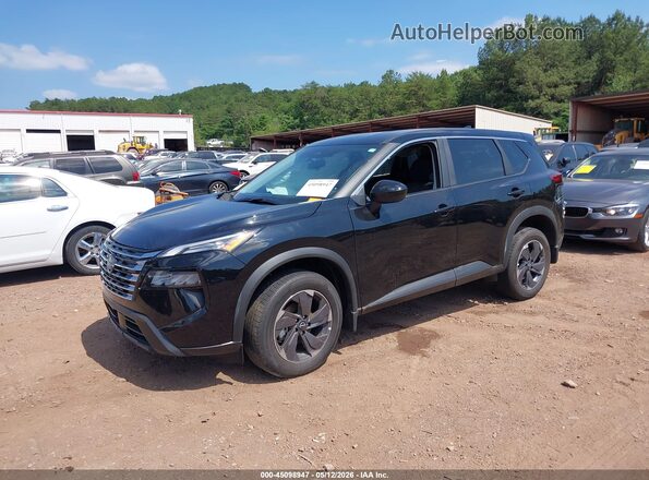 5N1BT3BA4SC872556 2025 NISSAN ROGUE Black წინა მარცხენა ხედი სამი მეოთხედიდან