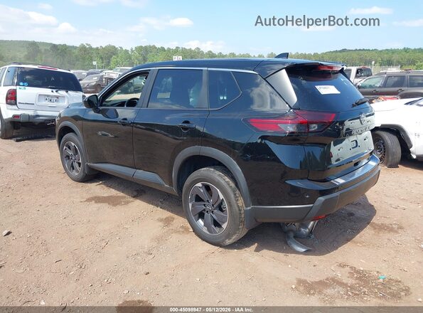 5N1BT3BA4SC872556 2025 NISSAN ROGUE Black უკანა მარცხენა